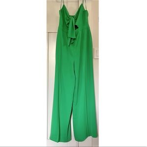 Jay Godfrey green jumpsuit, size 10